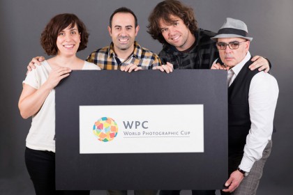 De izquierda a Derecha, Argi Aramberri, Dani de Pablos, Iñigo Sierra y Joseba Apezetxea