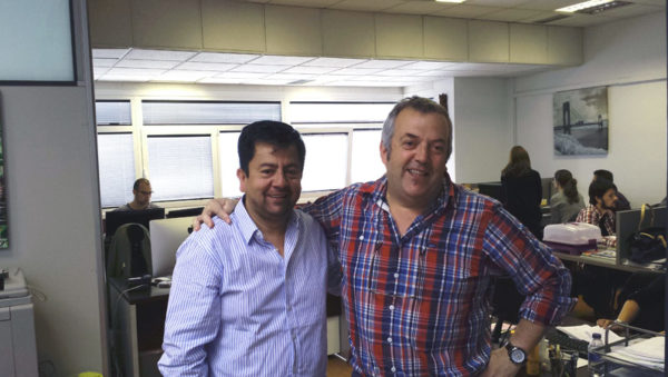 En la imagen Jaime Almanza, fundador de Genius Tours, y Jon Arriaga, fundador de Dit Gestión, empresas que promueven al 50% la sociedad mixta Grupo Sitea.