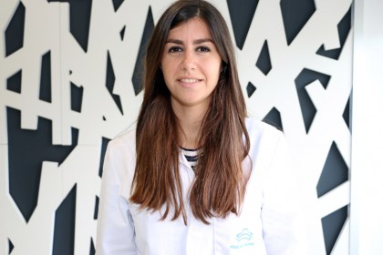 FOTO: En la imagen, la alergóloga de Policlínica Gipuzkoa, Sara Martínez.