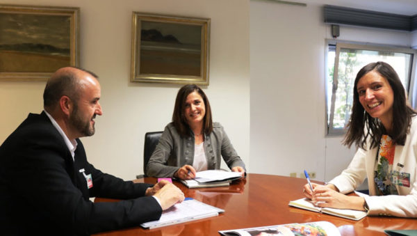 Mercadona explica a la Sailburu Beatriz Artolazabal sus planes de expansión en Euskadi
