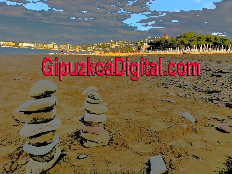 Las Piedras de la Playa de Ondarreta