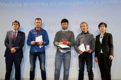 Mérito en Emergencias y Protección Civil, Euskadi